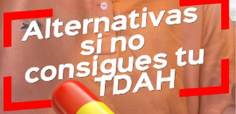 Alternativas al desabastecimiento en el tratamiento del TDAH
