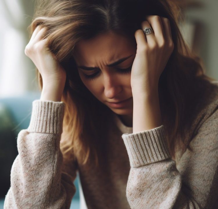 Paciente reflejando el impacto emocional y la recuperación neurológica