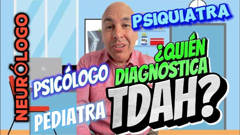 ¿Quién diagnostica el TDAH? Trastorno por Déficit de Atención e Hiperactividad
