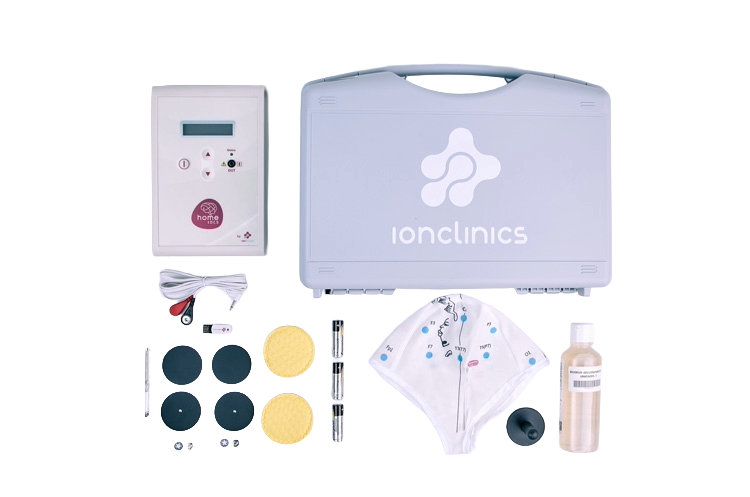 Kit profesional Ionclinics Home tDCS para neuromodulación cerebral no invasiva