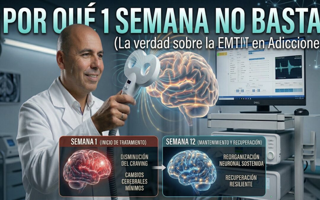 Protocolo EMT para Cocaína: Por Qué 12 Semanas de Mantenimiento Evitan Recaídas