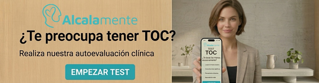 Banner Autoevaluación Clínica Test de TOC Online - Alcalamente