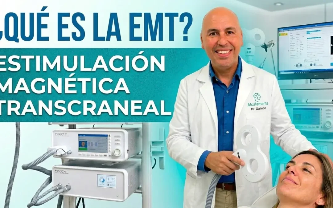 Sesión clínica de neuromodulación con EMT para mostrar la eficacia y seguridad del tratamiento.