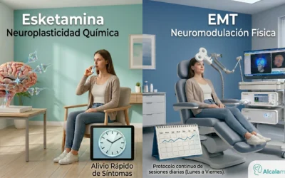 ¿Esketamina o EMT? Diferencias para elegir tu tratamiento en Depresión