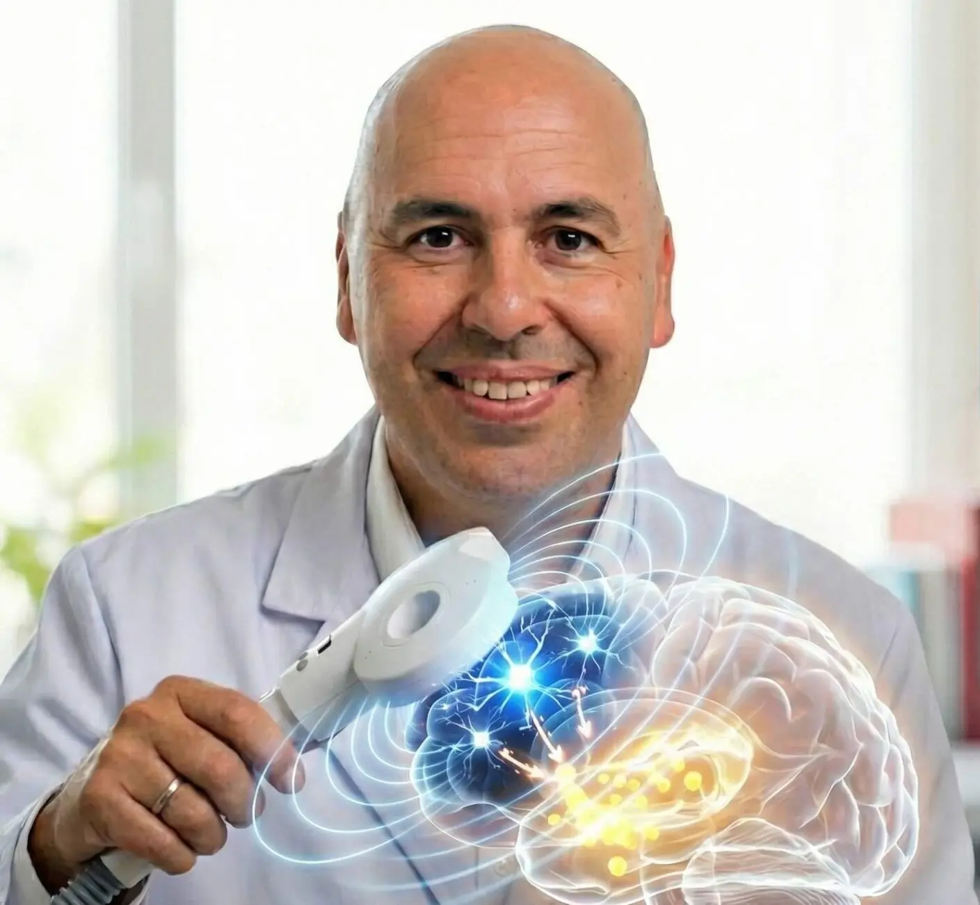 Mecanismo de acción de la Estimulación Magnética Transcraneal en los circuitos cerebrales