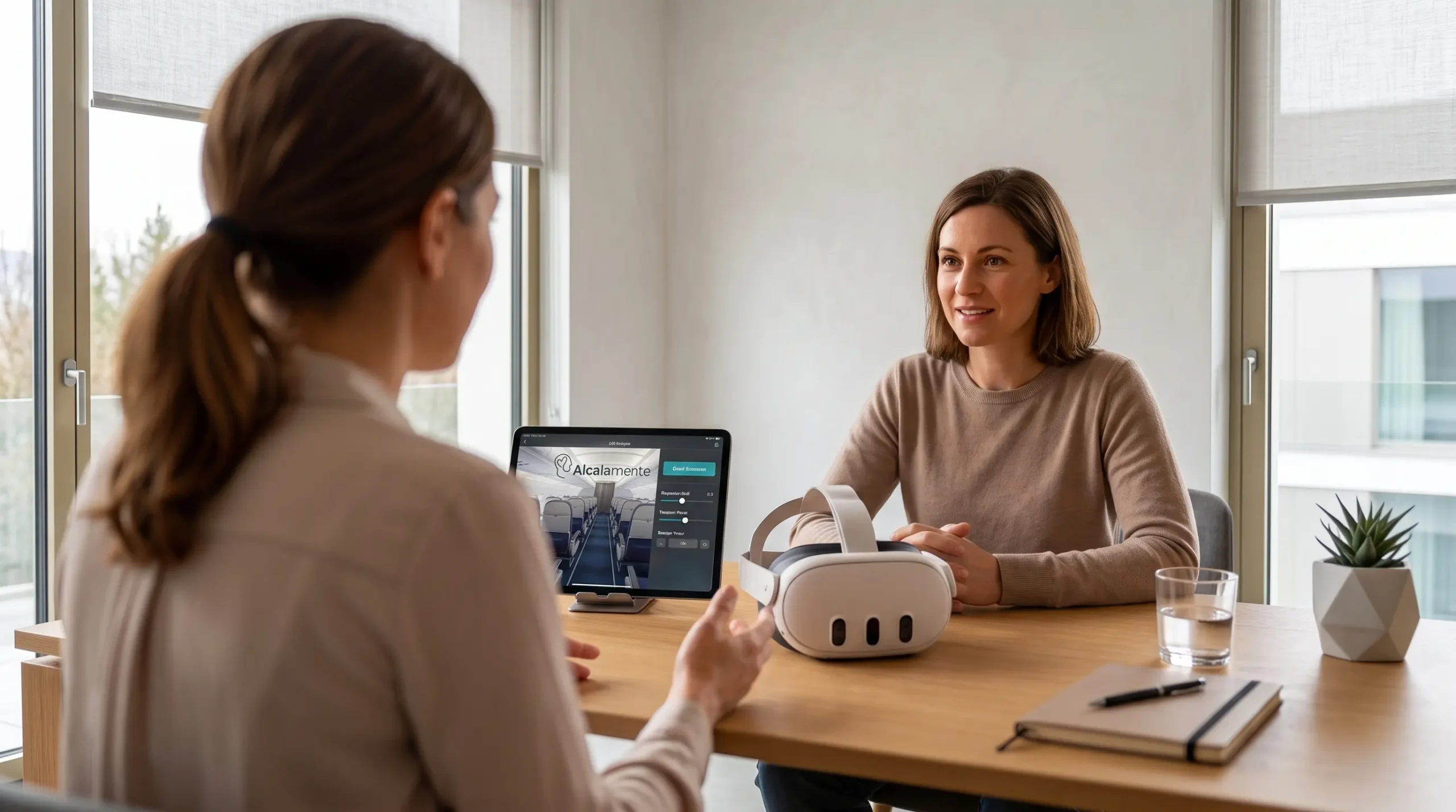 Evaluación y protocolo clínico de seguridad para terapia con realidad virtual en Alcalamente