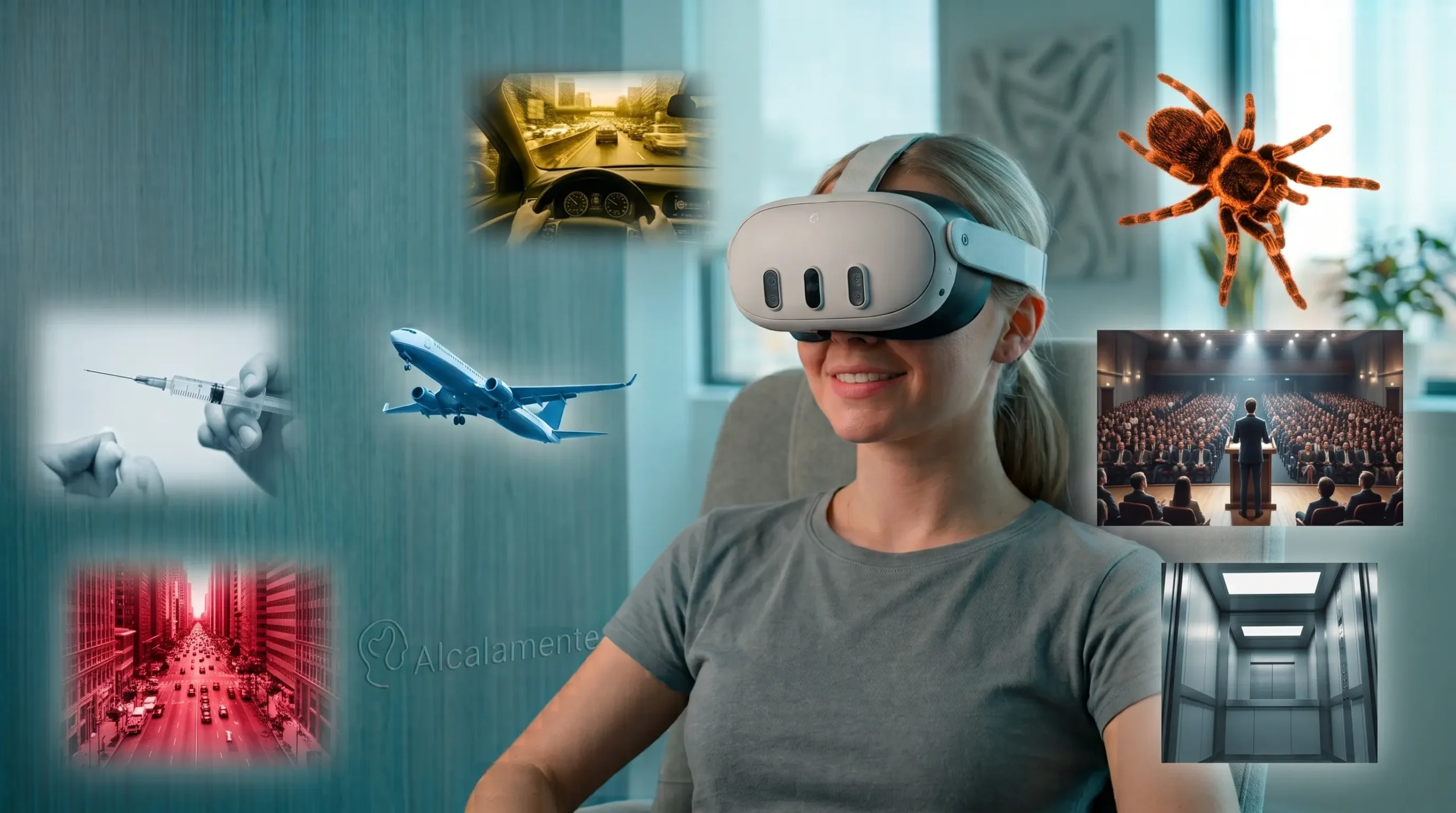 Tratamiento de la ansiedad con Realidad Virtual