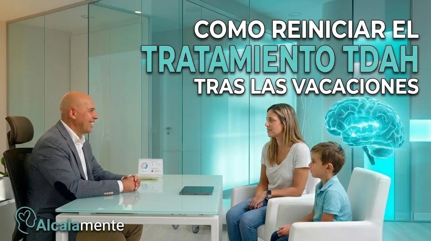 Guía médica para reiniciar el tratamiento del TDAH tras las vacaciones - Alcalamente